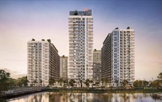 Hình ảnh dự án MT Eastmark từ trên cao tại khu Long Trường Thủ Đức